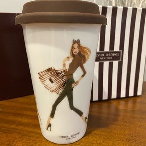 HENRI BENDEL TRAVEL MUG